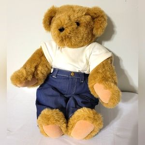Vermont Teddy Bear with MOM Heart Tattoo 15"